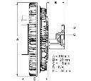 Cupla, ventilator radiator BERU LK045