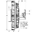 Cupla, ventilator radiator BERU LK046