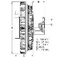 Cupla, ventilator radiator BERU LK053