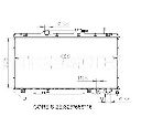 Radiator, racire motor THERMOTEC D72003TT</br>Piesa auto pentru Radiator racire apa/ ulei