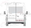 Usa, caroserie BLIC 6016-00-2509172P</br>Piesa auto pentru Celula pasager