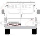 Portiera spate BLIC 6016-00-2515171P</br>Piesa auto pentru Celula pasager