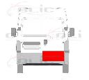 Portiera spate BLIC 6016-00-5088152P</br>Piesa auto pentru Spate vehicul
