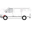 Aripa interioara BLIC 6502-05-2515337P</br>Piesa auto pentru Fata vehicul