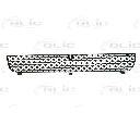 Grila radiator BLIC 6502-07-2509990P</br>Piesa auto pentru Elemente/Piese montaj