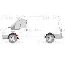 Aripa BLIC 6504-03-2509331P</br>Piesa auto pentru Fata vehicul