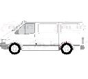 Aripa interioara BLIC 6504-03-2515555P</br>Piesa auto pentru Fata vehicul