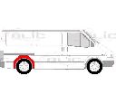Aripa BLIC 6504-03-2515596P</br>Piesa auto pentru Fata vehicul