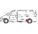 Aripa BLIC 6504-03-3542571P</br>Piesa auto pentru Fata vehicul