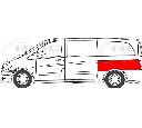 Aripa BLIC 6504-03-3542595P</br>Piesa auto pentru Fata vehicul