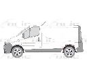 Aripa interioara BLIC 6504-03-6061551P</br>Piesa auto pentru Fata vehicul