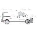 Aripa interioara BLIC 6504-03-6061552P</br>Piesa auto pentru Fata vehicul