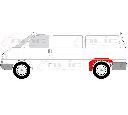 Aripa BLIC 6504-03-9558593P</br>Piesa auto pentru Fata vehicul