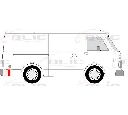 Panou spate BLIC 6504-03-9560702P</br>Piesa auto pentru Spate vehicul