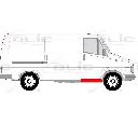 Podea BLIC 6505-06-2096042P</br>Piesa auto pentru Celula pasager