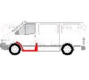 Podea BLIC 6505-06-2515053P</br>Piesa auto pentru Celula pasager