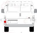 Panou spate BLIC 6505-06-2515701P</br>Piesa auto pentru Spate vehicul