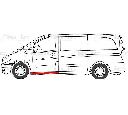 Podea BLIC 6505-06-3542001P</br>Piesa auto pentru Celula pasager