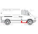 Podea BLIC 6505-06-5088042P</br>Piesa auto pentru Celula pasager