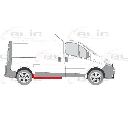 Podea BLIC 6505-06-6061502P</br>Piesa auto pentru Celula pasager