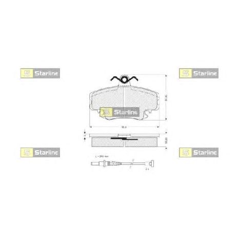 Set placute frana,frana disc STARLINE BD S025P</br>Piesa auto pentru Piese de service/ Inspectie / Intretinere Set placute frana,frana disc STARLINE BD S025P</br>Piesa auto pentru Piese de service/ Inspectie / Intretinere