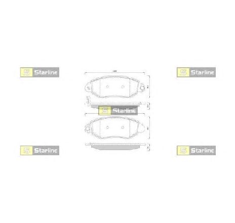 Set placute frana,frana disc STARLINE BD S244P</br>Piesa auto pentru Piese de service/ Inspectie / Intretinere Set placute frana,frana disc STARLINE BD S244P</br>Piesa auto pentru Piese de service/ Inspectie / Intretinere