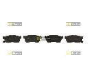 Set placute frana,frana disc STARLINE BD S553</br>Piesa auto pentru Piese de service/ Inspectie / Intretinere