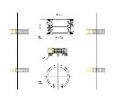 Set rulment roata STARLINE LO 03532</br>Piesa auto pentru Butuc roata /-lagar