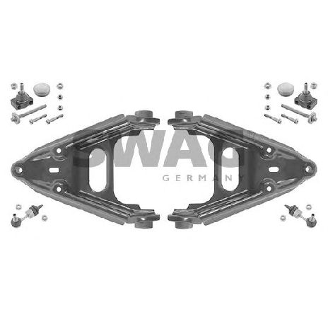 Set, suspensie roata SWAG 12 93 2702</br>Piesa auto pentru Directie / bucsi, rulmenti Set, suspensie roata SWAG 12 93 2702</br>Piesa auto pentru Directie / bucsi, rulmenti