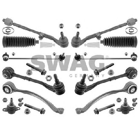 Set, suspensie roata SWAG 20 94 6265</br>Piesa auto pentru Directie / bucsi, rulmenti Set, suspensie roata SWAG 20 94 6265</br>Piesa auto pentru Directie / bucsi, rulmenti