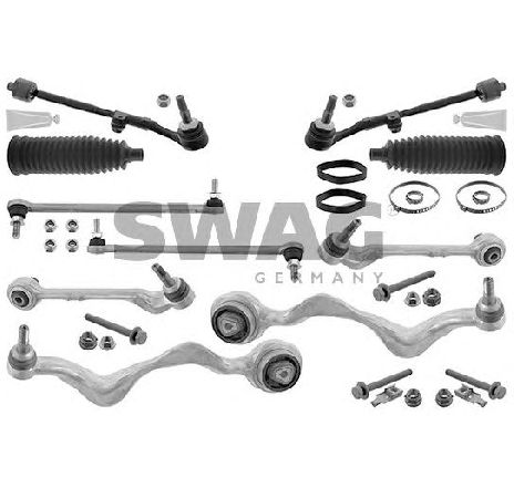 Set, suspensie roata SWAG 20 94 6280</br>Piesa auto pentru Directie / bucsi, rulmenti Set, suspensie roata SWAG 20 94 6280</br>Piesa auto pentru Directie / bucsi, rulmenti