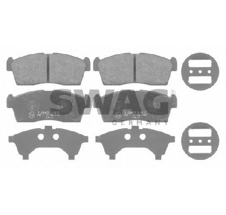 Set placute frana,frana disc SWAG 84 91 6740</br>Piesa auto pentru Frana disc Set placute frana,frana disc SWAG 84 91 6740</br>Piesa auto pentru Frana disc