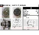 Generator / Alternator DELCO REMY DRA3824N</br>Piesa auto pentru Generator /Alternator / Elemente