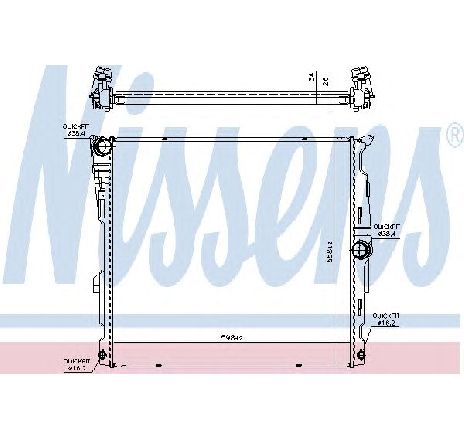 Radiator, racire motor NISSENS 60811</br>Piesa auto pentru Radiator racire apa/ ulei Radiator, racire motor NISSENS 60811</br>Piesa auto pentru Radiator racire apa/ ulei