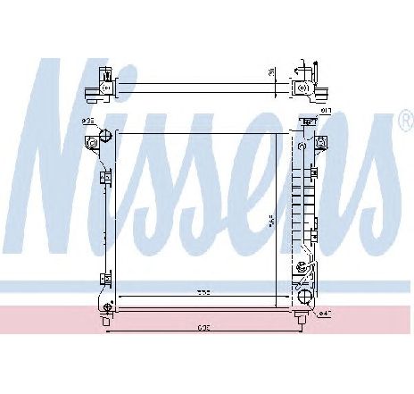 Radiator, racire motor NISSENS 60998</br>Piesa auto pentru Radiator racire apa/ ulei Radiator, racire motor NISSENS 60998</br>Piesa auto pentru Radiator racire apa/ ulei