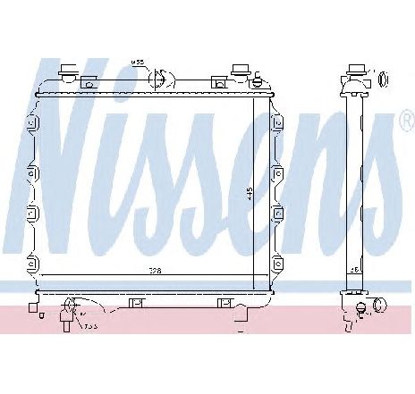 Radiator, racire motor NISSENS 61024</br>Piesa auto pentru Radiator racire apa/ ulei Radiator, racire motor NISSENS 61024</br>Piesa auto pentru Radiator racire apa/ ulei