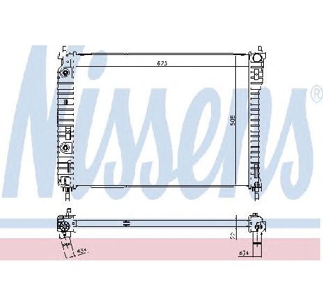 Radiator, racire motor NISSENS 61688</br>Piesa auto pentru Radiator racire apa/ ulei Radiator, racire motor NISSENS 61688</br>Piesa auto pentru Radiator racire apa/ ulei