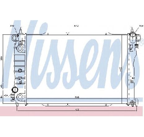 Radiator, racire motor NISSENS 61699</br>Piesa auto pentru Radiator racire apa/ ulei Radiator, racire motor NISSENS 61699</br>Piesa auto pentru Radiator racire apa/ ulei