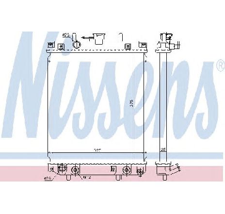 Radiator, racire motor NISSENS 617552</br>Piesa auto pentru Radiator racire apa/ ulei Radiator, racire motor NISSENS 617552</br>Piesa auto pentru Radiator racire apa/ ulei