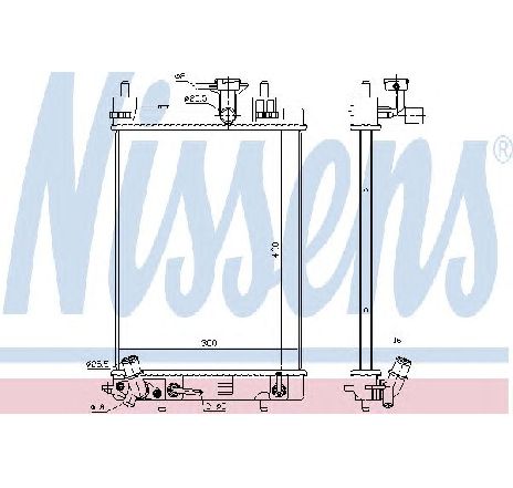 Radiator, racire motor NISSENS 617553</br>Piesa auto pentru Radiator racire apa/ ulei Radiator, racire motor NISSENS 617553</br>Piesa auto pentru Radiator racire apa/ ulei
