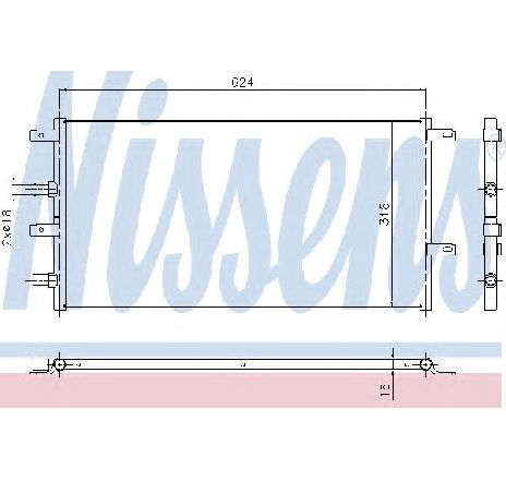 Radiator, racire motor NISSENS 61966</br>Piesa auto pentru Radiator racire apa/ ulei Radiator, racire motor NISSENS 61966</br>Piesa auto pentru Radiator racire apa/ ulei
