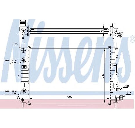 Radiator, racire motor NISSENS 62216A</br>Piesa auto pentru Radiator racire apa/ ulei Radiator, racire motor NISSENS 62216A</br>Piesa auto pentru Radiator racire apa/ ulei