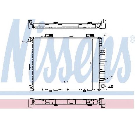 Radiator, racire motor NISSENS 62692A</br>Piesa auto pentru Radiator racire apa/ ulei Radiator, racire motor NISSENS 62692A</br>Piesa auto pentru Radiator racire apa/ ulei