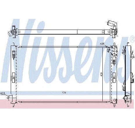 Radiator, racire motor NISSENS 628969</br>Piesa auto pentru Radiator racire apa/ ulei Radiator, racire motor NISSENS 628969</br>Piesa auto pentru Radiator racire apa/ ulei