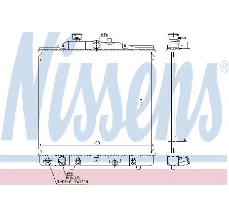 Radiator, racire motor NISSENS 63340A</br>Piesa auto pentru Radiator racire apa/ ulei Radiator, racire motor NISSENS 63340A</br>Piesa auto pentru Radiator racire apa/ ulei