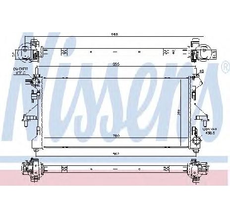 Radiator, racire motor NISSENS 63567</br>Piesa auto pentru Radiator racire apa/ ulei Radiator, racire motor NISSENS 63567</br>Piesa auto pentru Radiator racire apa/ ulei