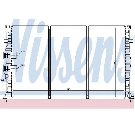 Radiator, racire motor NISSENS 63749</br>Piesa auto pentru Radiator racire apa/ ulei Radiator, racire motor NISSENS 63749</br>Piesa auto pentru Radiator racire apa/ ulei