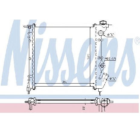 Radiator, racire motor NISSENS 63928</br>Piesa auto pentru Radiator racire apa/ ulei Radiator, racire motor NISSENS 63928</br>Piesa auto pentru Radiator racire apa/ ulei