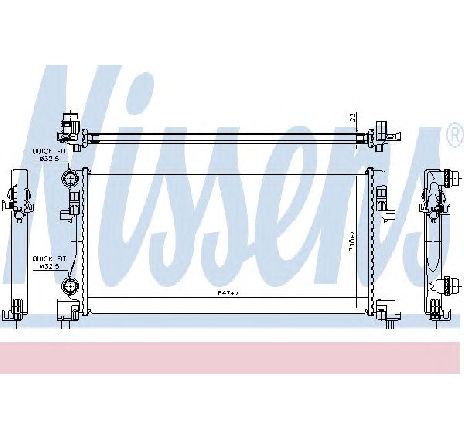 Radiator, racire motor NISSENS 64106</br>Piesa auto pentru Radiator racire apa/ ulei Radiator, racire motor NISSENS 64106</br>Piesa auto pentru Radiator racire apa/ ulei