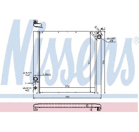 Radiator, racire motor NISSENS 64329</br>Piesa auto pentru Radiator racire apa/ ulei Radiator, racire motor NISSENS 64329</br>Piesa auto pentru Radiator racire apa/ ulei